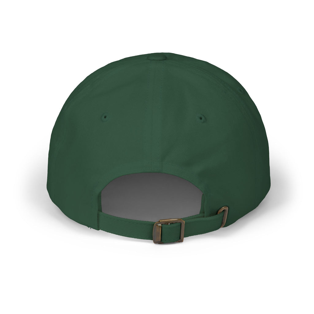 LBW Embroidered Dad Cap — Classic White Baseball Hat
