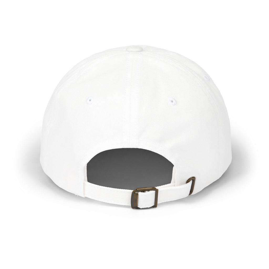 LBW Embroidered Dad Cap — Classic White Baseball Hat