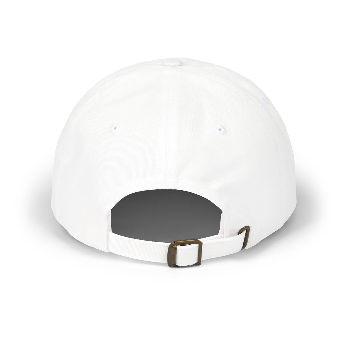 LBW Embroidered Dad Cap — Classic White Baseball Hat