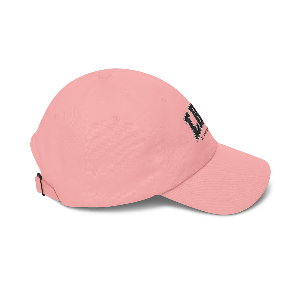 LBW Embroidered Dad Cap — Classic White Baseball Hat