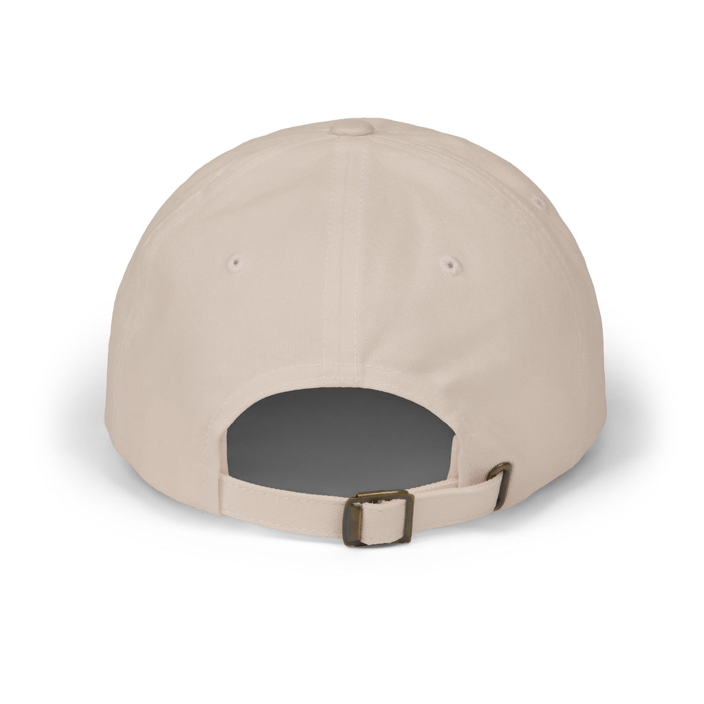 LBW Embroidered Dad Cap — Classic White Baseball Hat