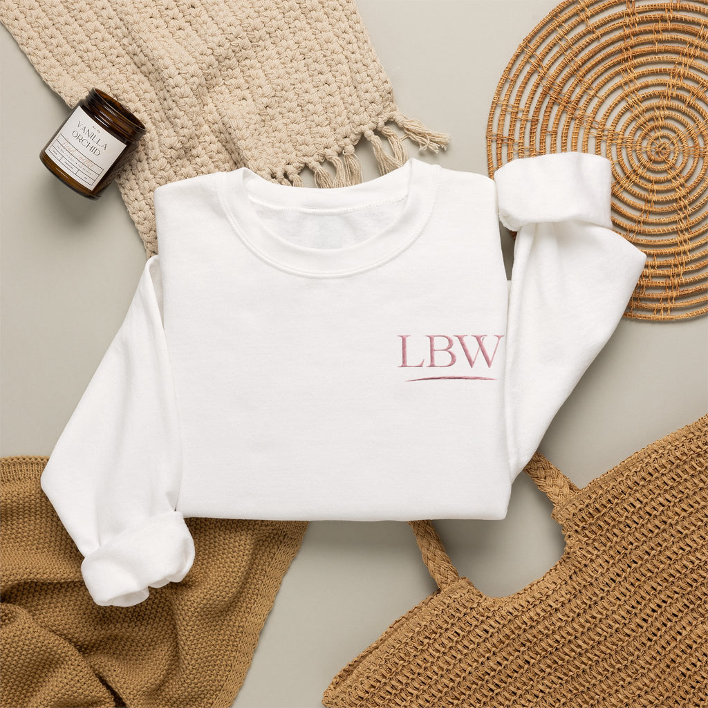 Illustrate Yourself Crewneck Sweatshirt – LBW Minimal Graphic Crew
