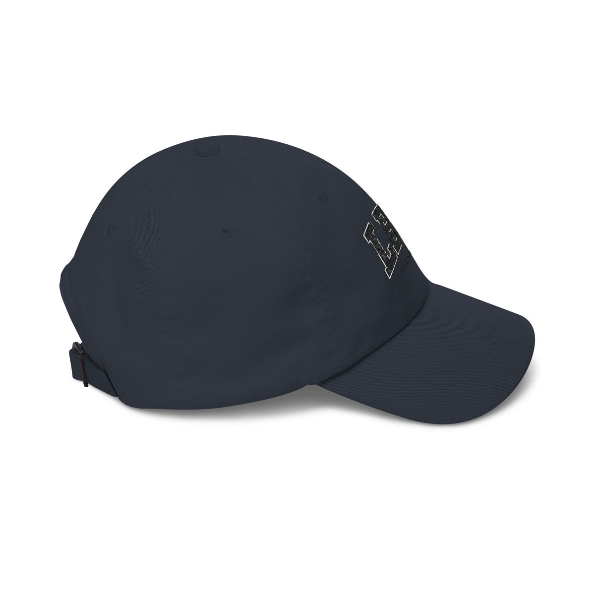 LBW Embroidered Dad Cap — Classic White Baseball Hat