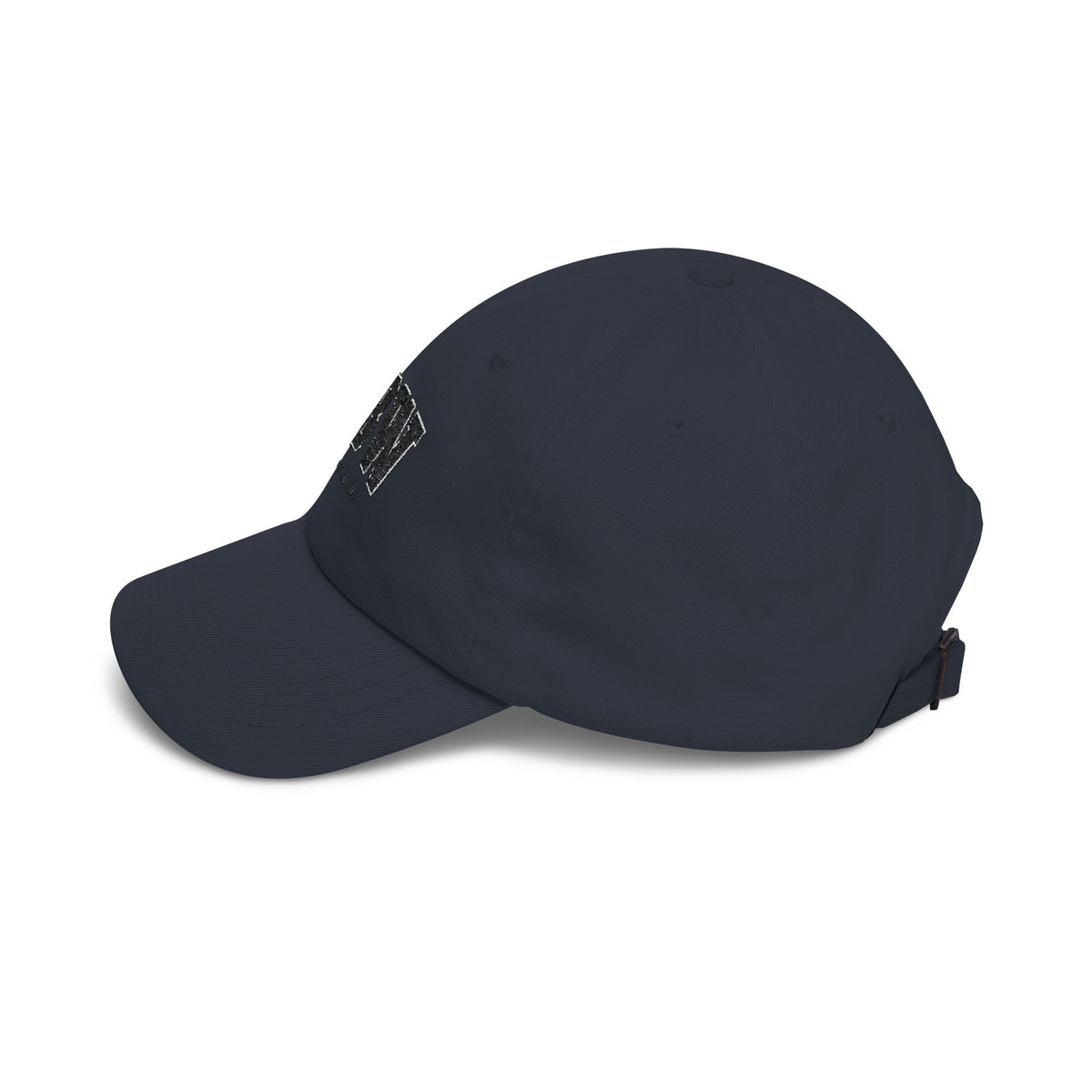 LBW Embroidered Dad Cap — Classic White Baseball Hat