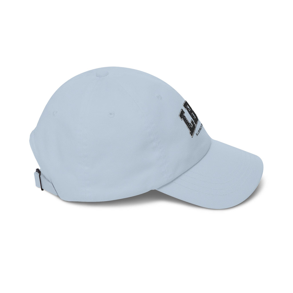 LBW Embroidered Dad Cap — Classic White Baseball Hat