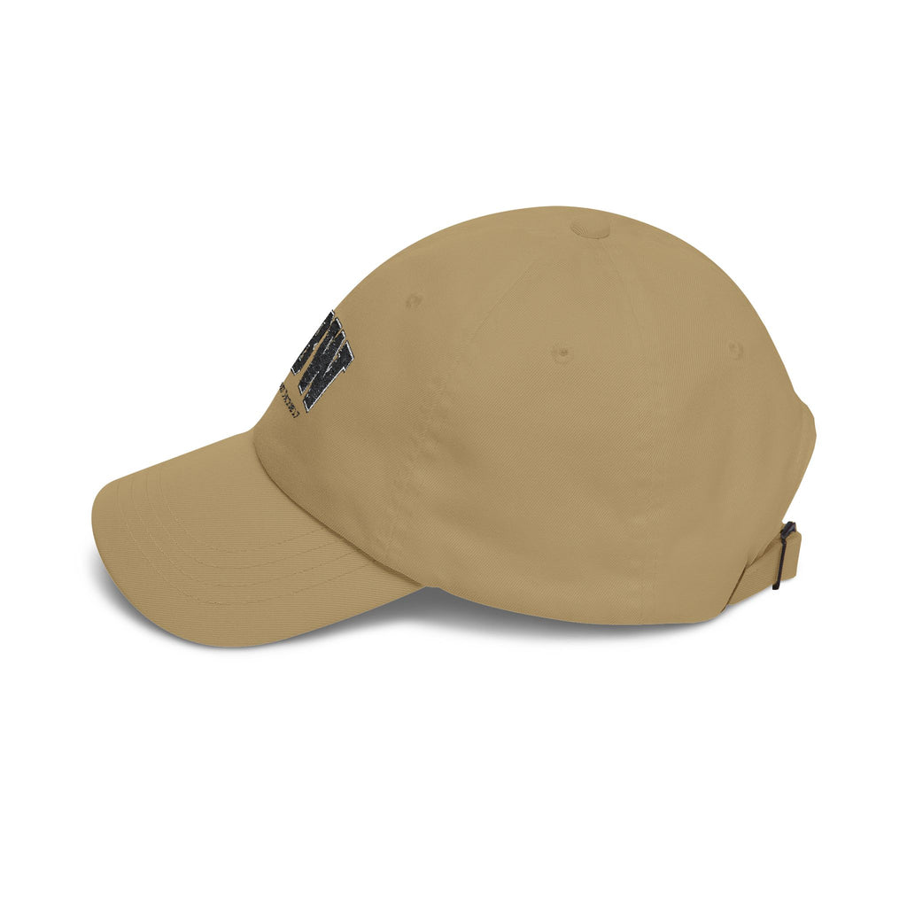 LBW Embroidered Dad Cap — Classic White Baseball Hat