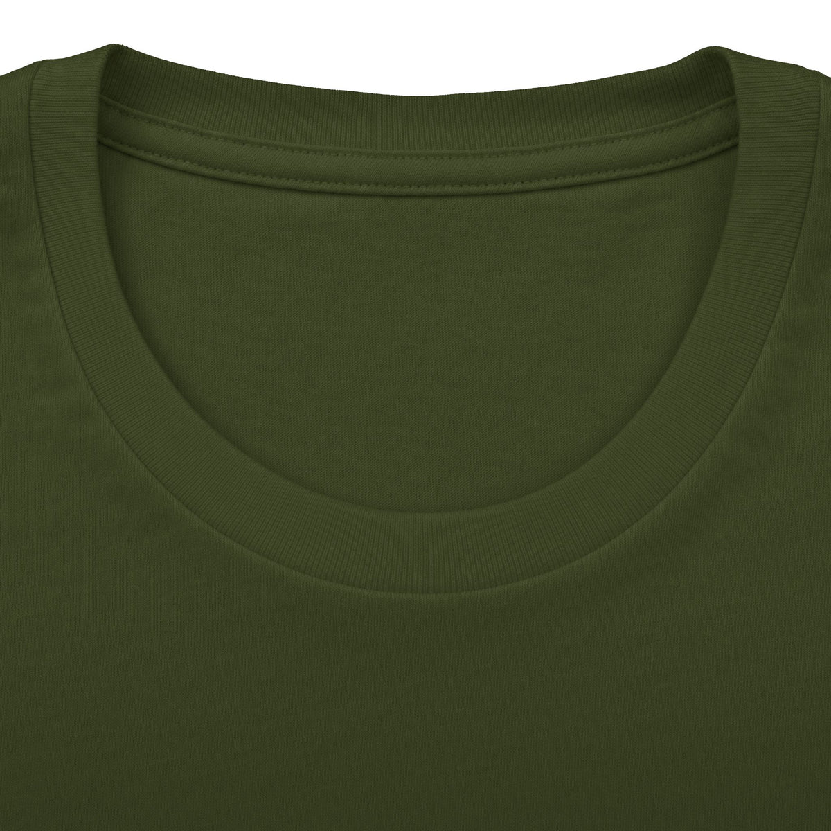 Classical Statue Graphic Tee — Subtle Beige Sculpture Chest & Back Print