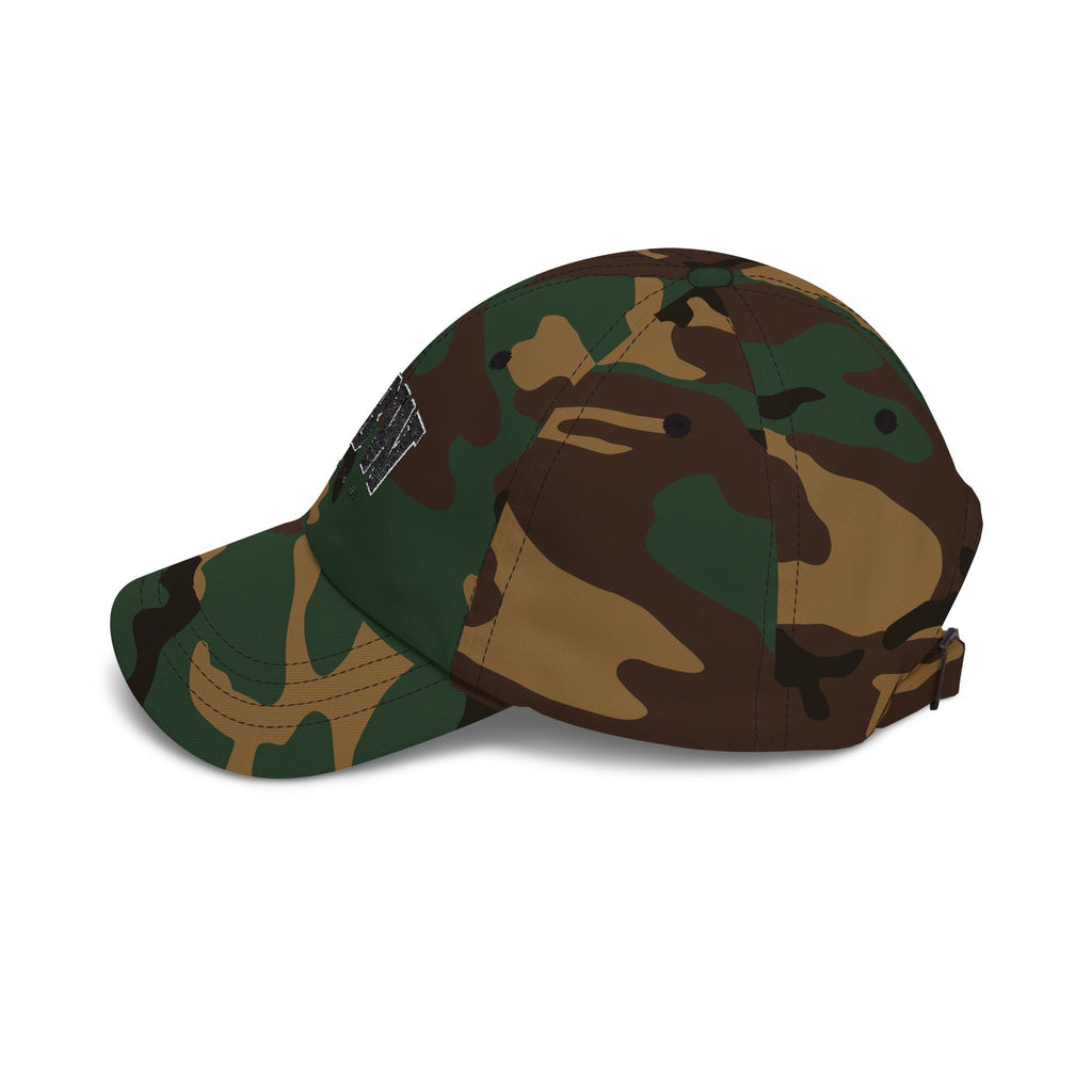LBW Embroidered Dad Cap — Classic White Baseball Hat