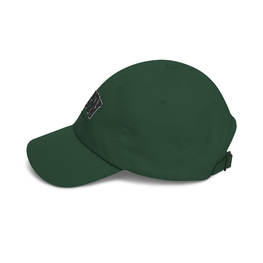 LBW Embroidered Dad Cap — Classic White Baseball Hat