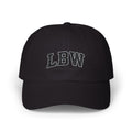 LBW Embroidered Dad Cap — Classic White Baseball Hat