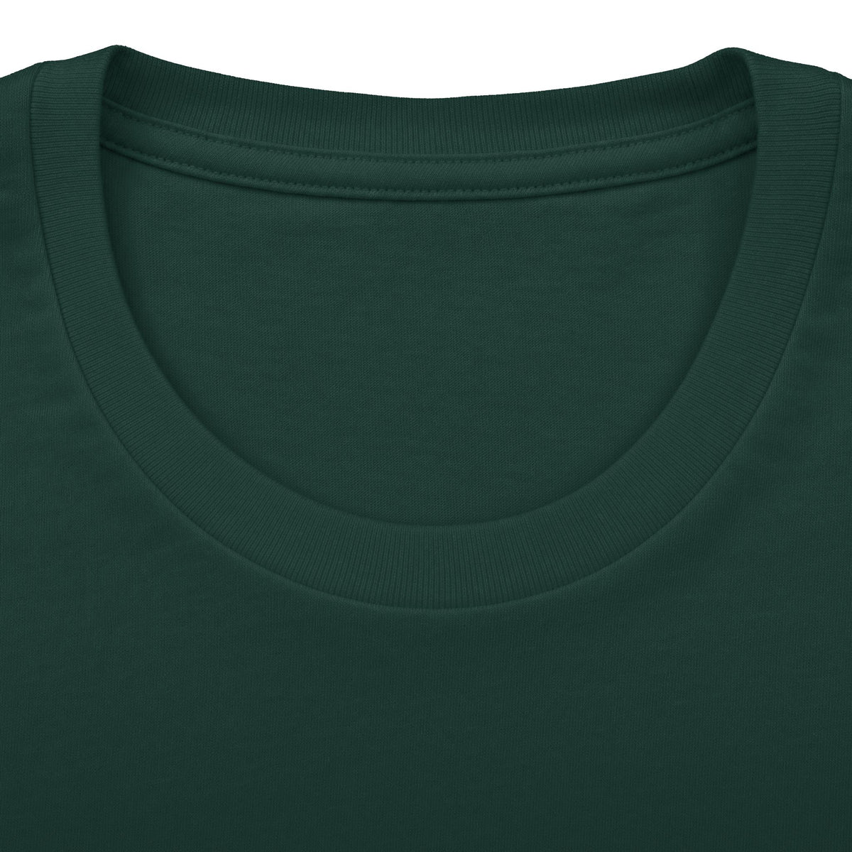 Classical Statue Graphic Tee — Subtle Beige Sculpture Chest & Back Print