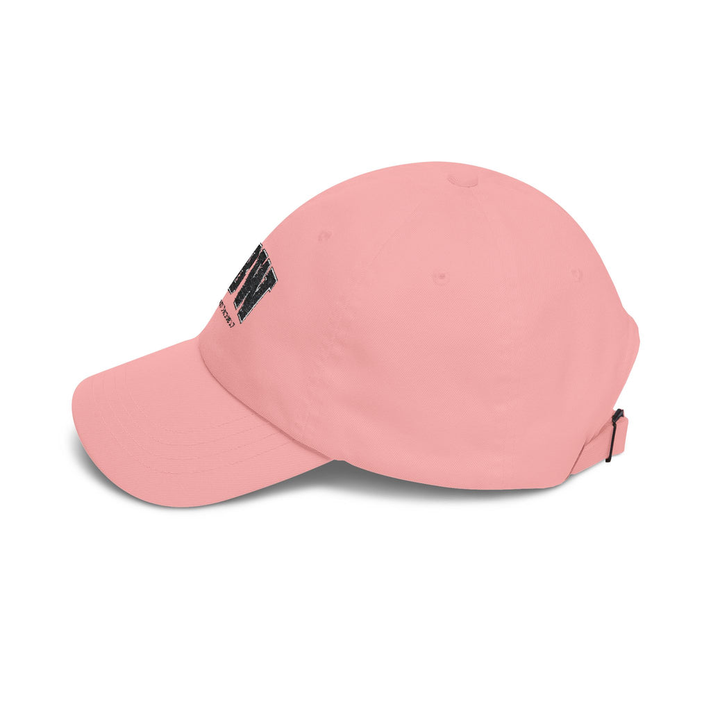 LBW Embroidered Dad Cap — Classic White Baseball Hat