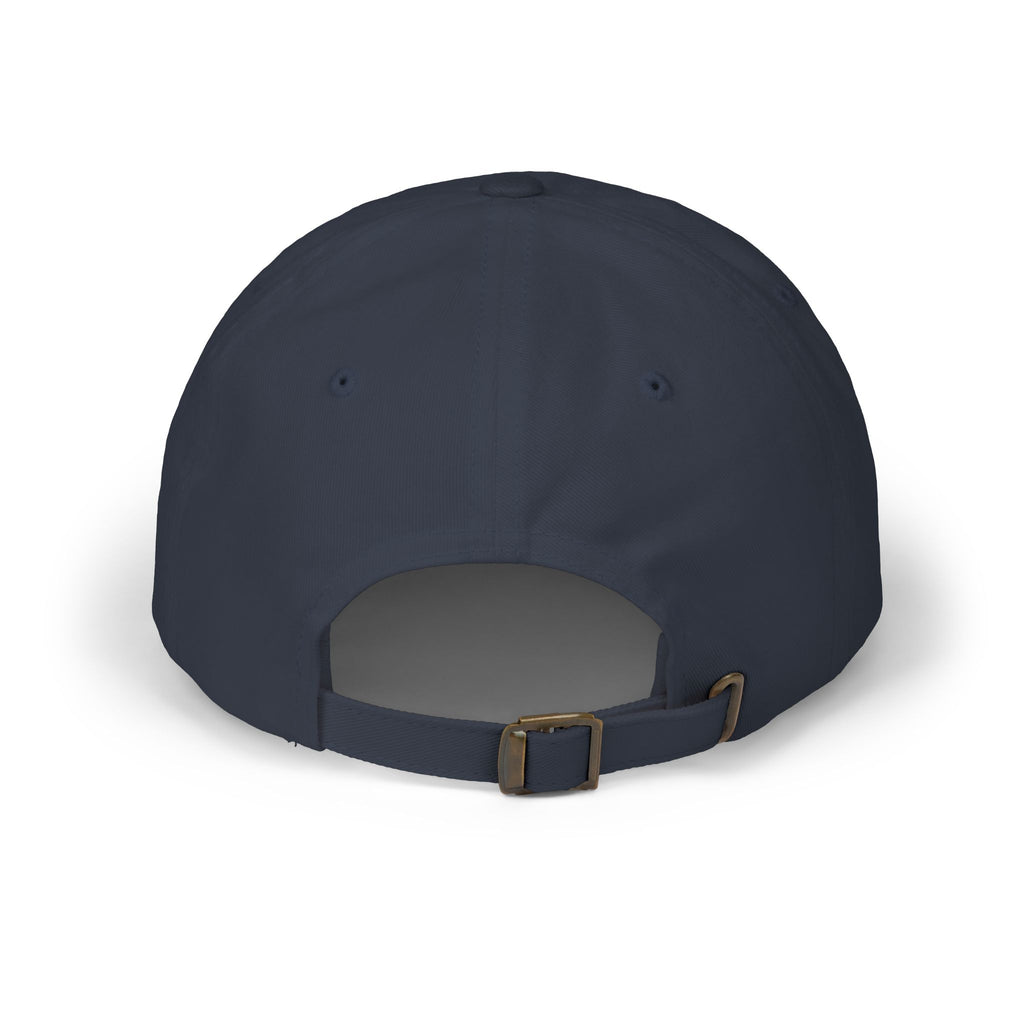 LBW Embroidered Dad Cap — Classic White Baseball Hat