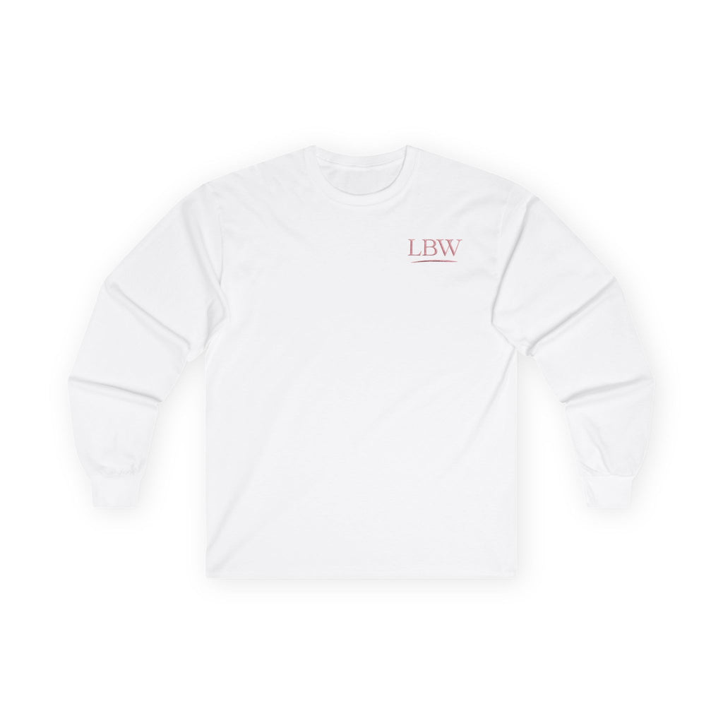 Illustrate Yourself Long Sleeve Tee — Minimal LBW Logo Cotton Shirt