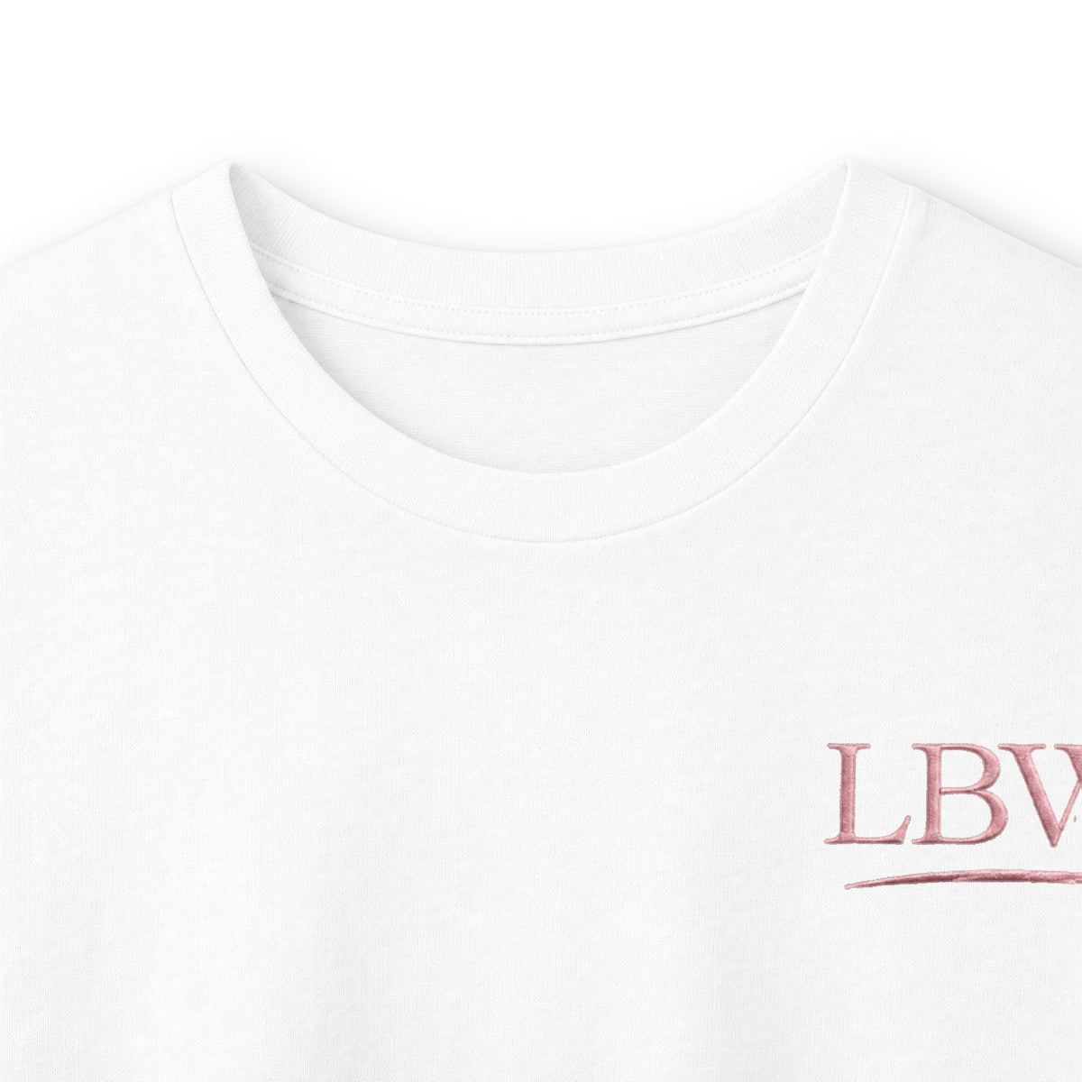 Illustrate Yourself Long Sleeve Tee — Minimal LBW Logo Cotton Shirt