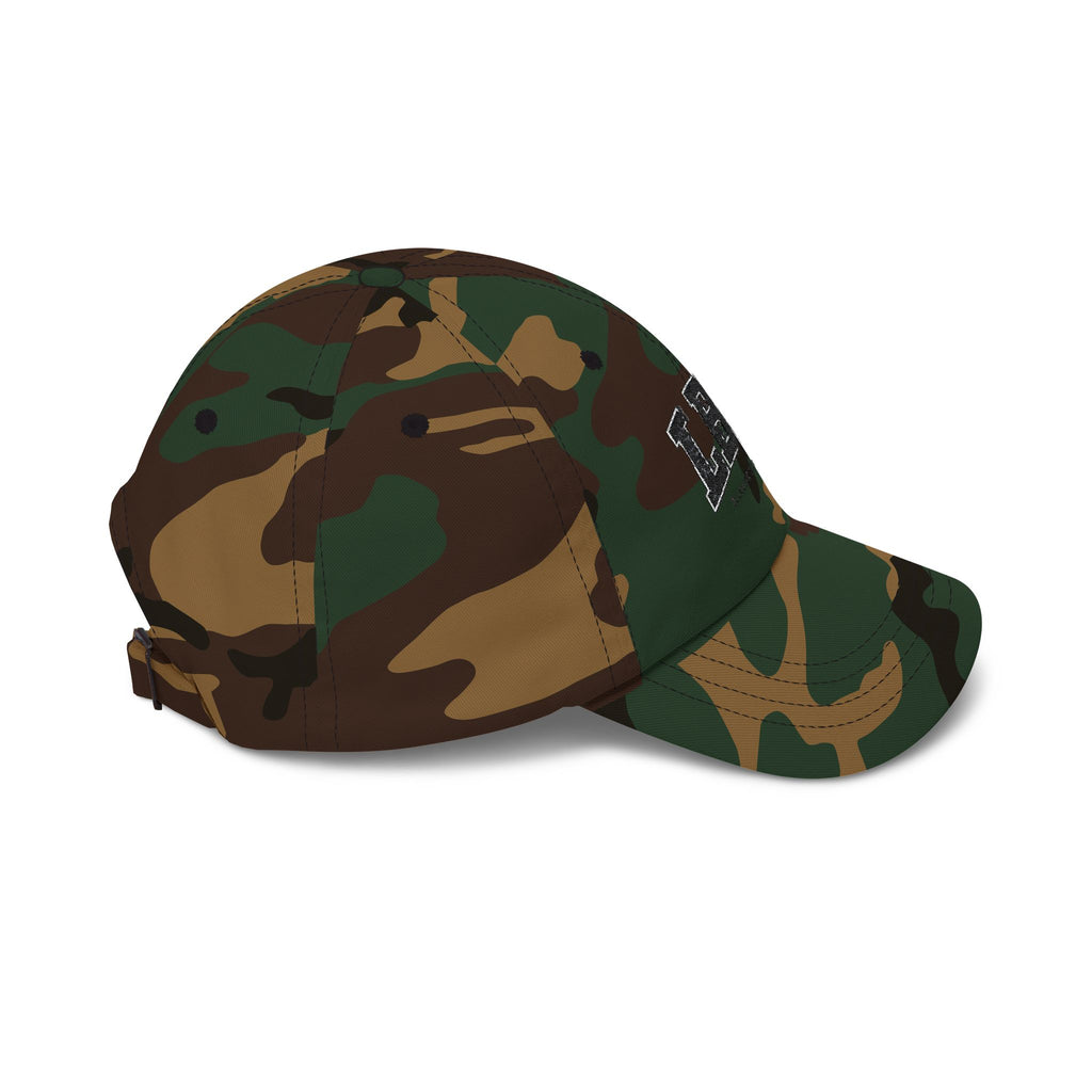 LBW Embroidered Dad Cap — Classic White Baseball Hat