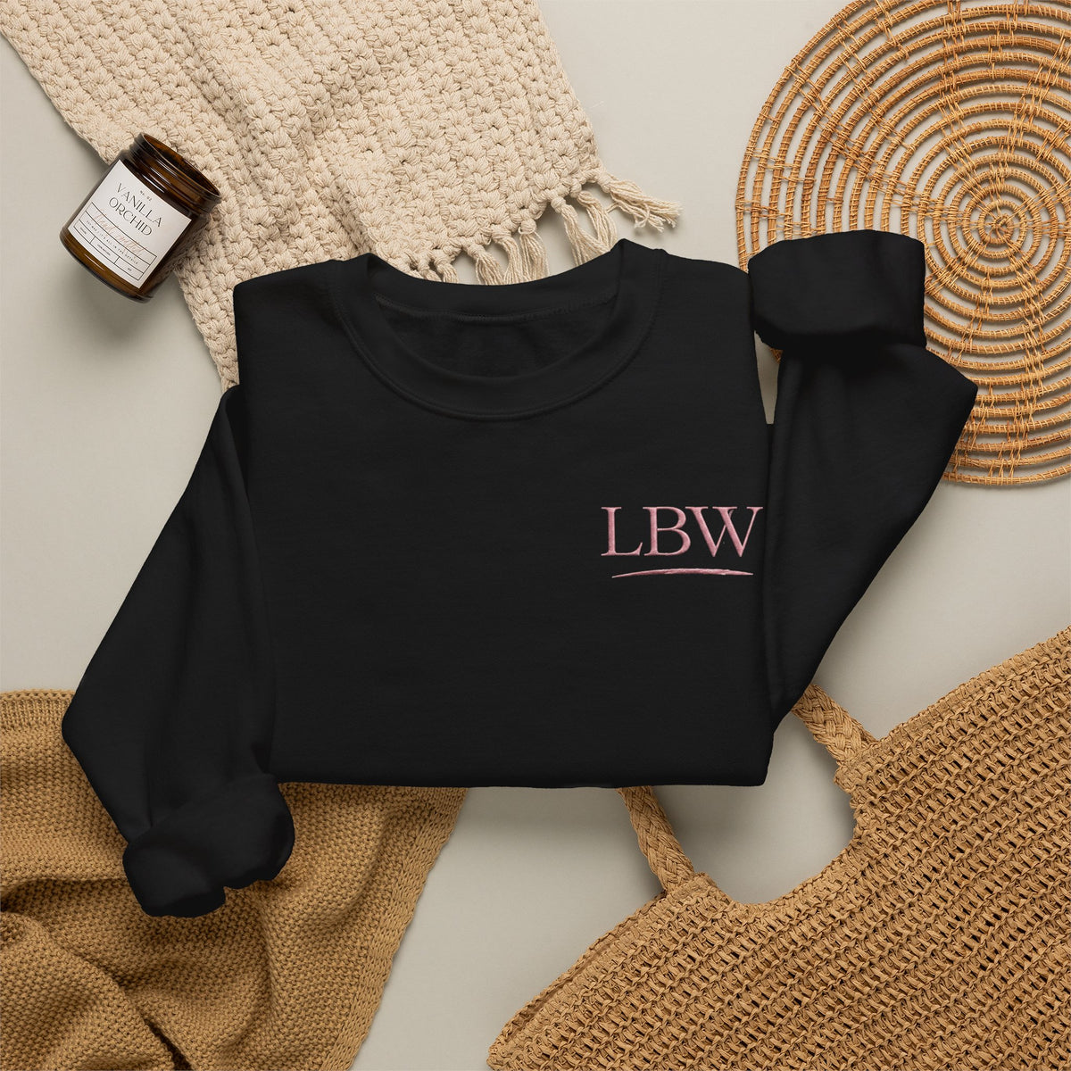 Illustrate Yourself Crewneck Sweatshirt – LBW Minimal Graphic Crew