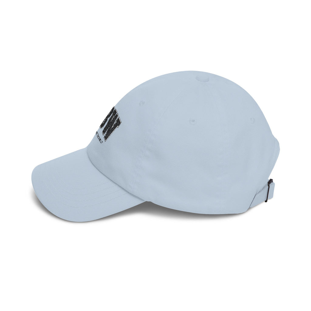 LBW Embroidered Dad Cap — Classic White Baseball Hat
