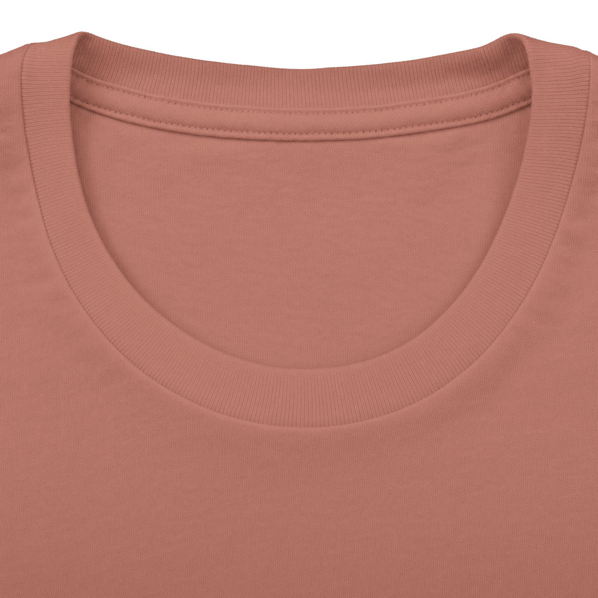 Classical Statue Graphic Tee — Subtle Beige Sculpture Chest & Back Print