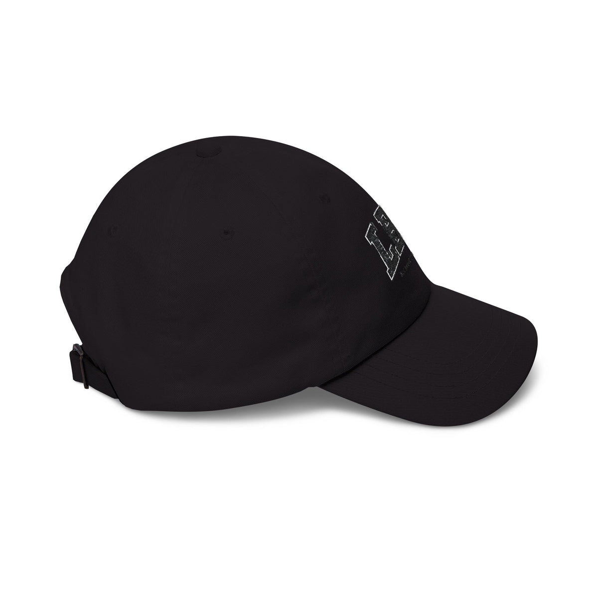 LBW Embroidered Dad Cap — Classic White Baseball Hat