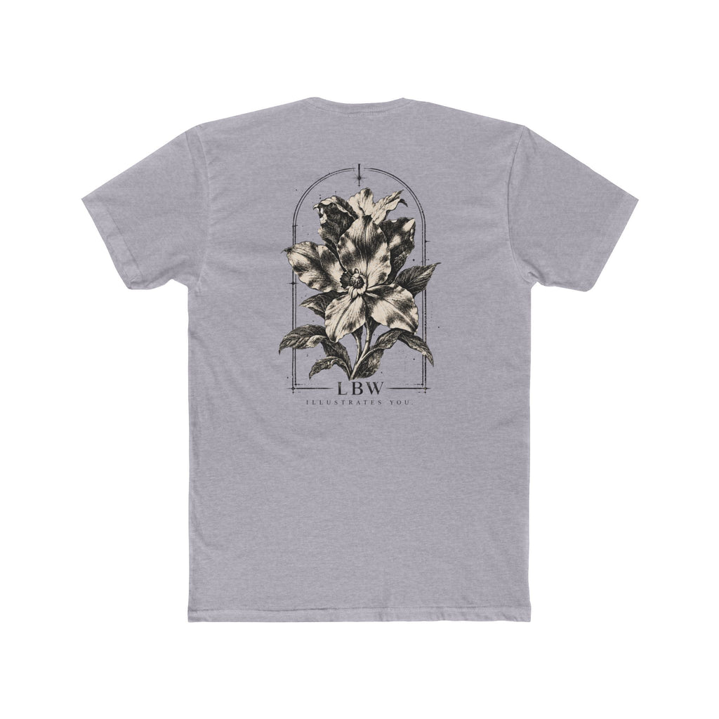 Floral Arch Tee — LBW Vintage Botanical Graphic T-Shirt