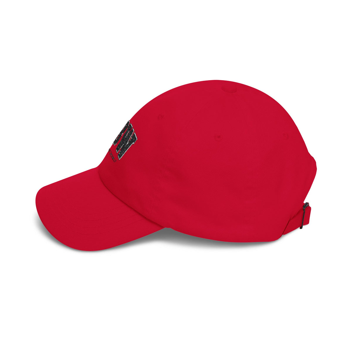LBW Embroidered Dad Cap — Classic White Baseball Hat